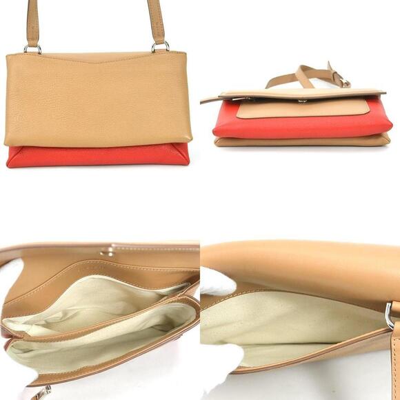 GIVENCHY Red Leather Shoulder Bag - Picture 3 of 5